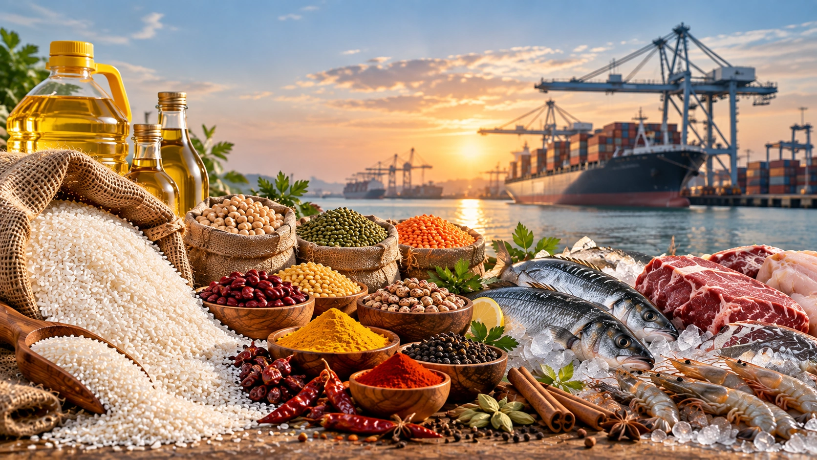 Bluereef Trading Co. LLC global food commodity trade