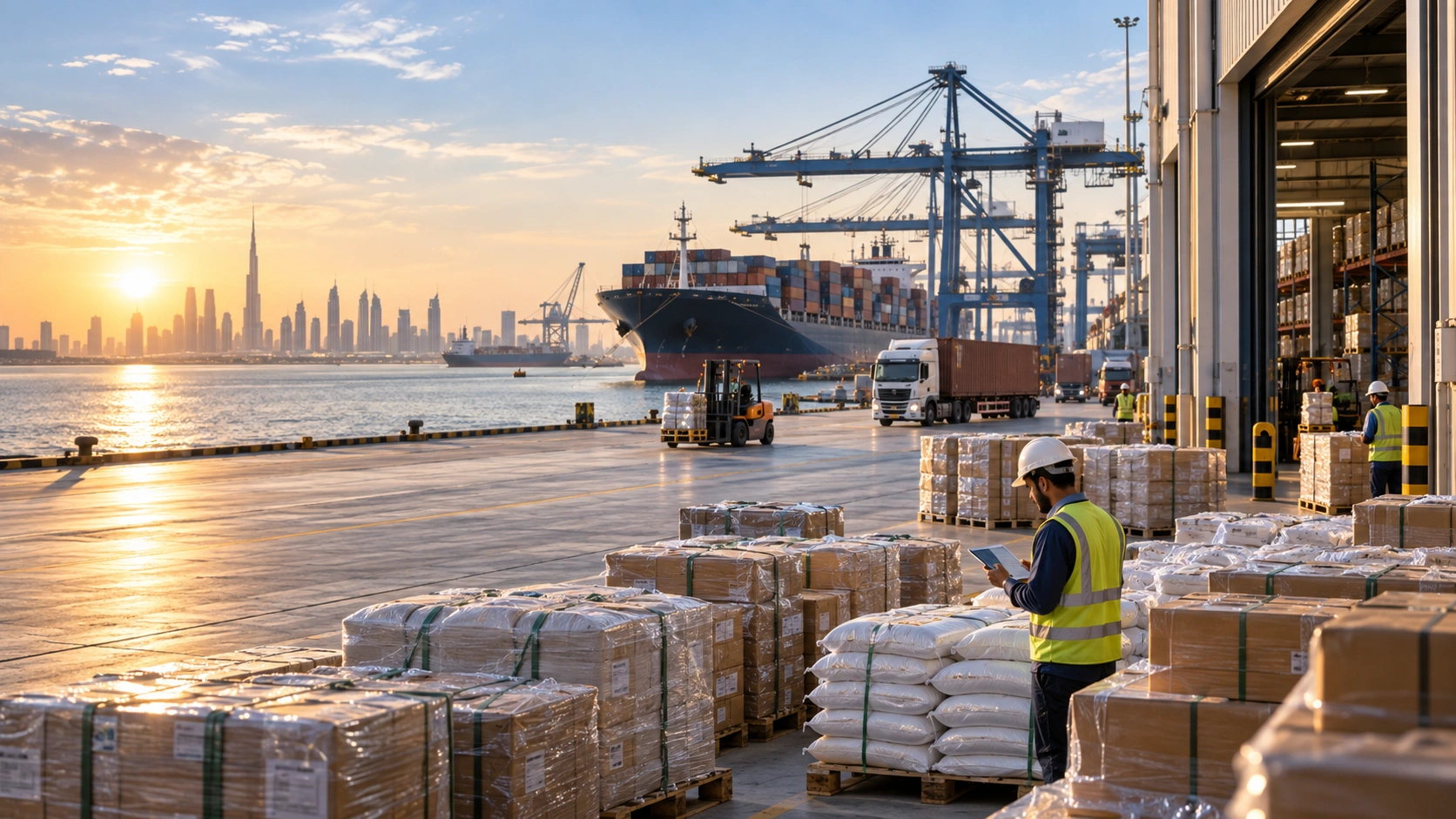 Bluereef Trading Co. LLC global food commodity trade