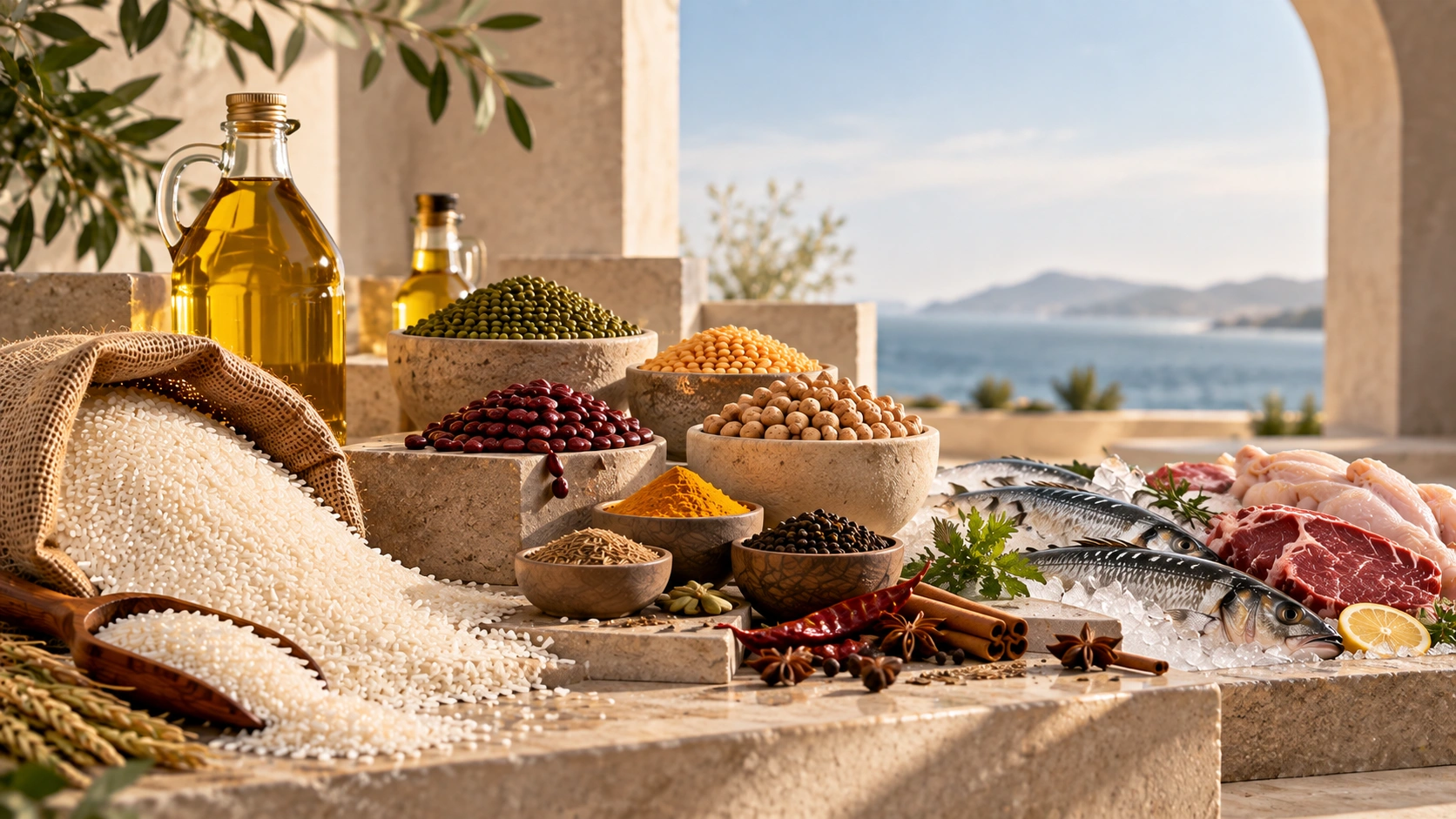 Bluereef Trading Co. LLC global food commodity trade