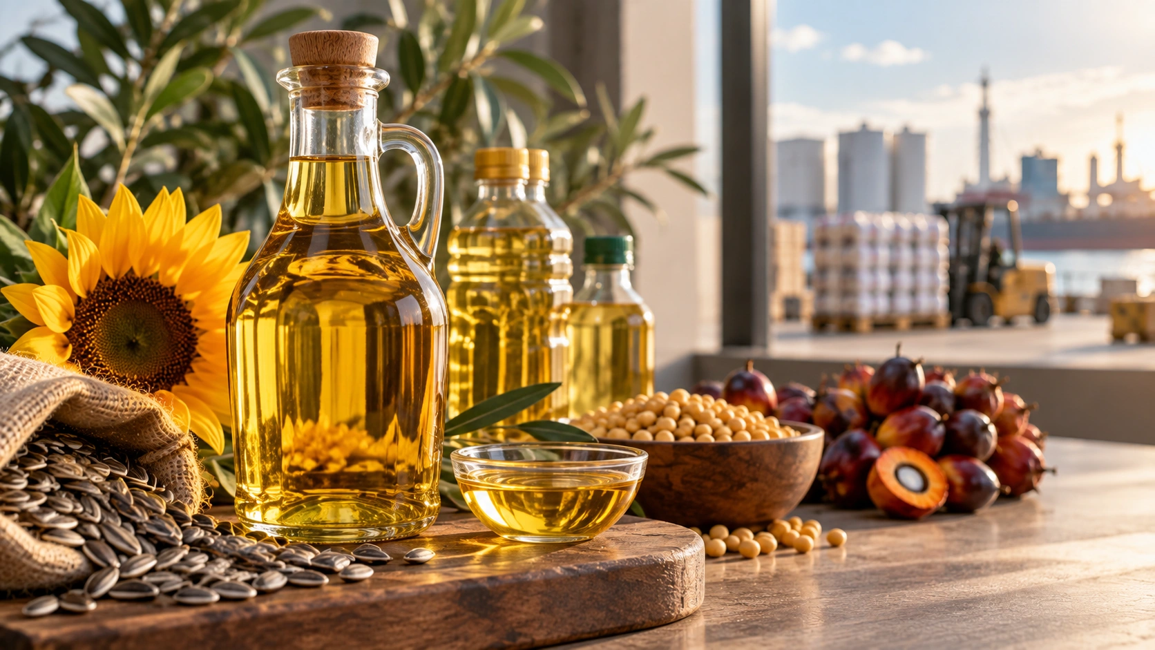 Cooking oil supplied by Bluereef Trading